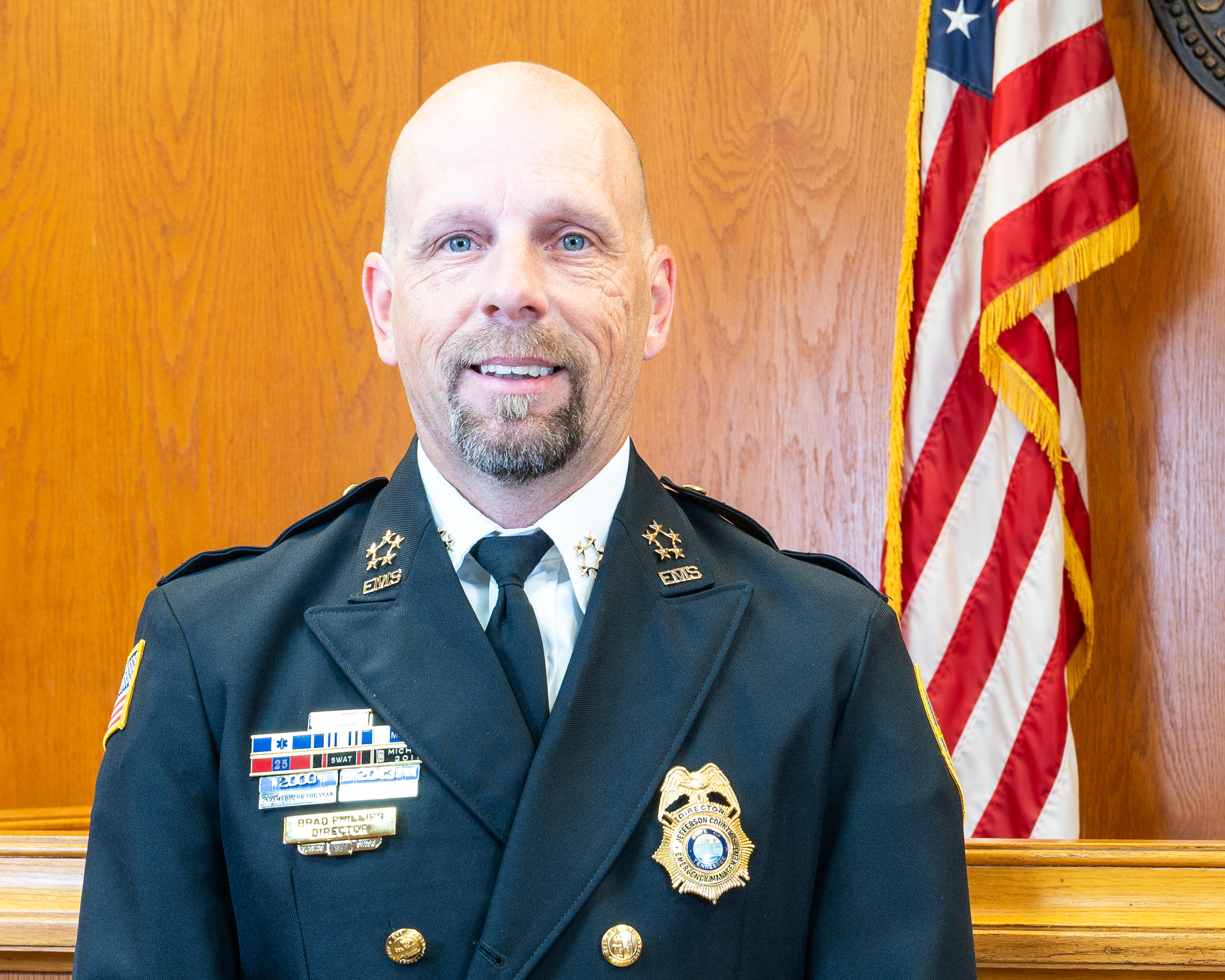 Brad Phillips EMS director for Jefferson County TN