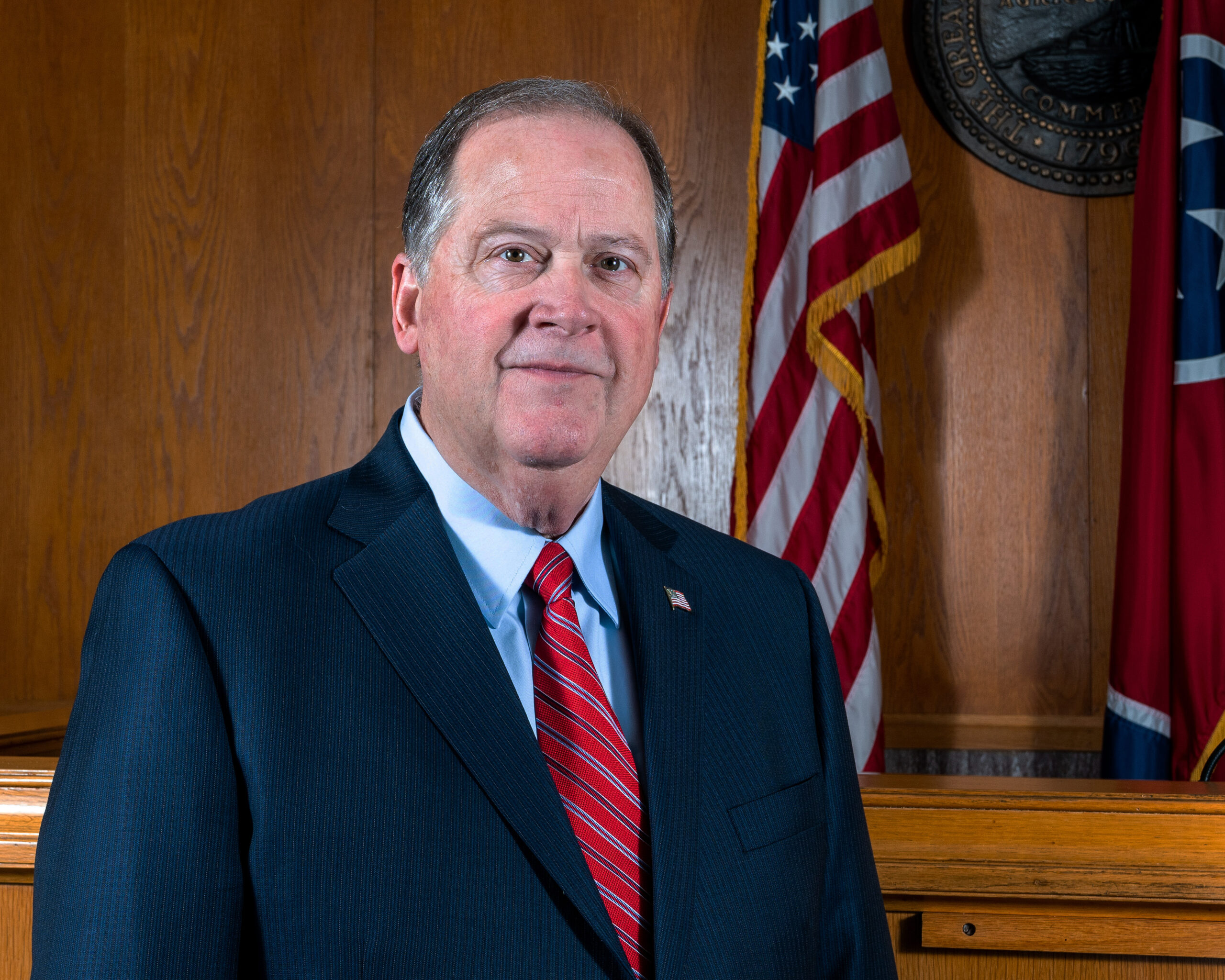 headshot of Ed Stiner, jefferson county tn's register of deeds