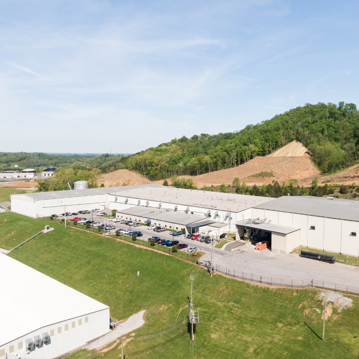 Aeriel view of a jefferson county tn economic development site